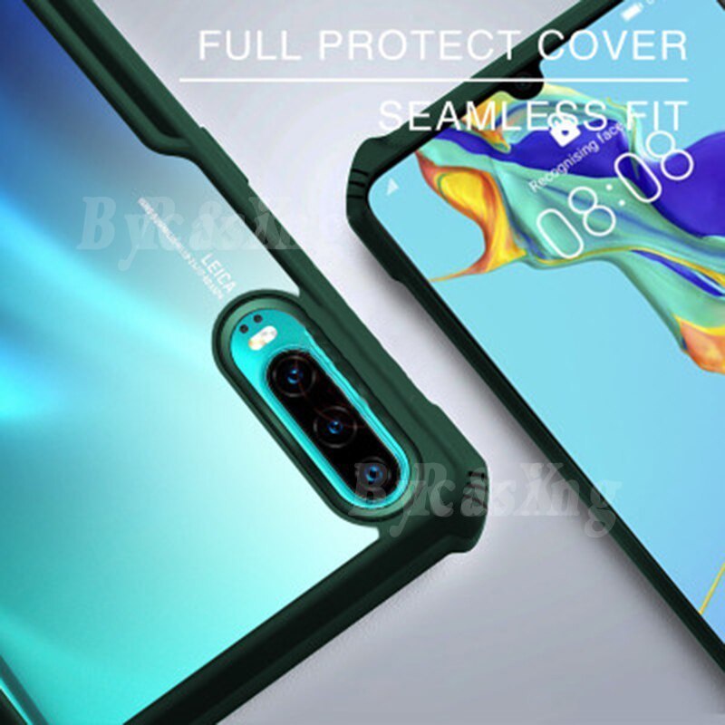 Hard Case Transparan Cover Huawei Y7A Y6P Y7P Y6 Pro Y7 Y6 Y9 2019 Y6S Y9S Nova 7i 5t P30 Lite