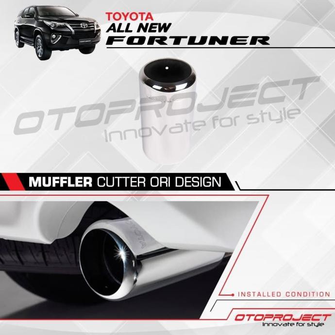 

Muffler Cutter Toyota All New Fortuner