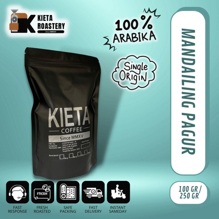 

Kopi Arabika Mandailing Pagur Panyabungan 250gr (biji/bubuk)