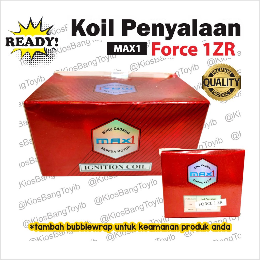 Ignition Coil Koil Penyalaan Force 1 ZR FIZ R FIZR Alfa Crypton (MAX1)