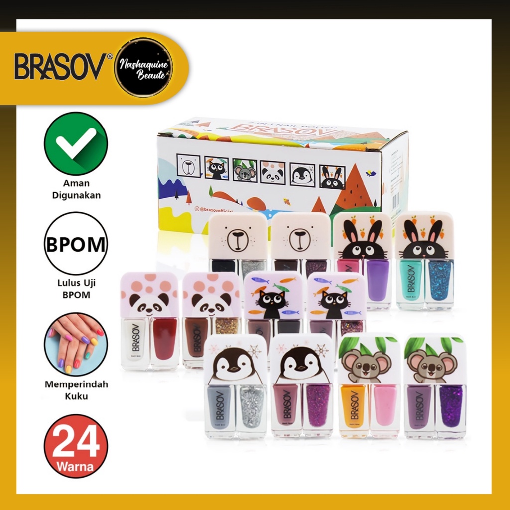 BRASOV Kutek 2in1 - Nail Polish - Cat Kuku