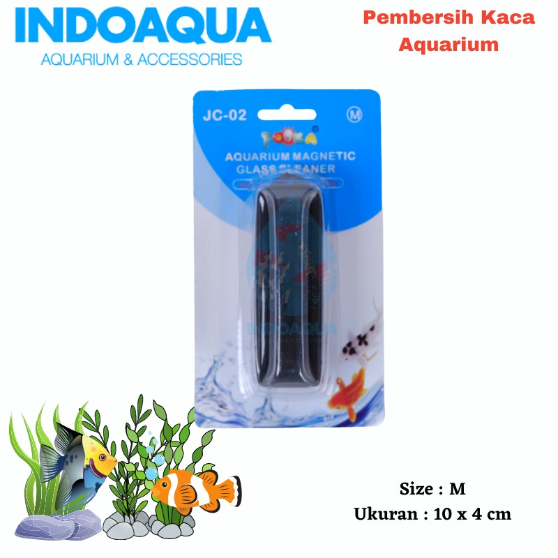 Pembersih Kaca Aquarium Magnet Kaca Aquarium