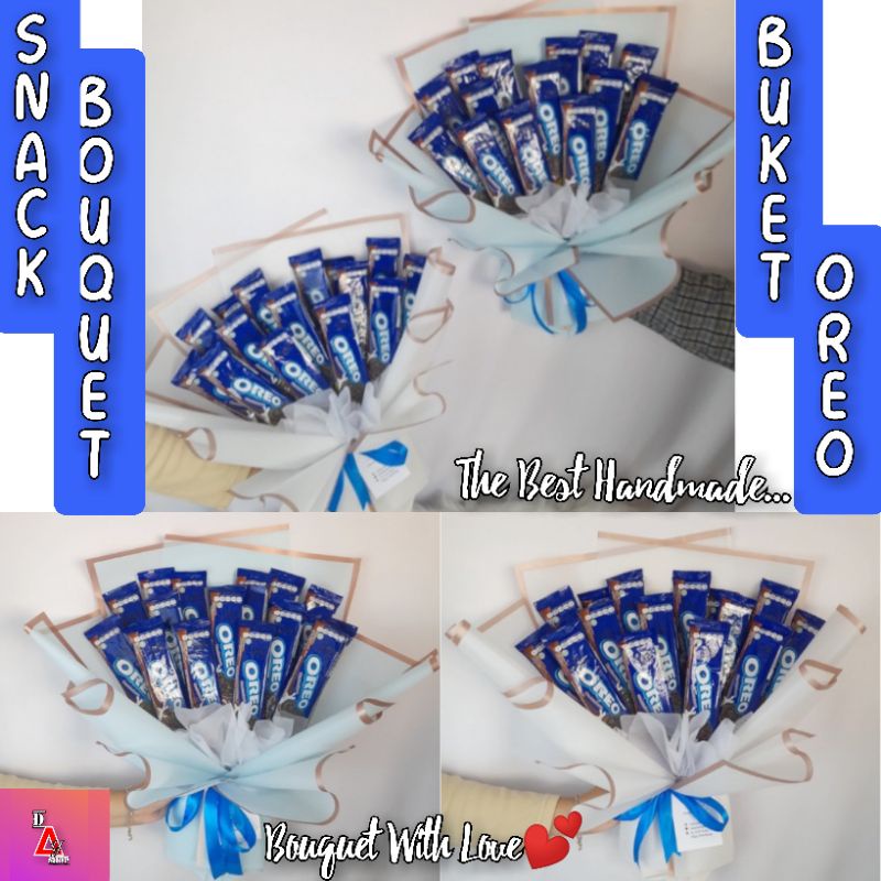 

BUKET SNACK OREO / BUCKET BENG2 / BUKET WISUDA / BUKET MURAH WEDDING