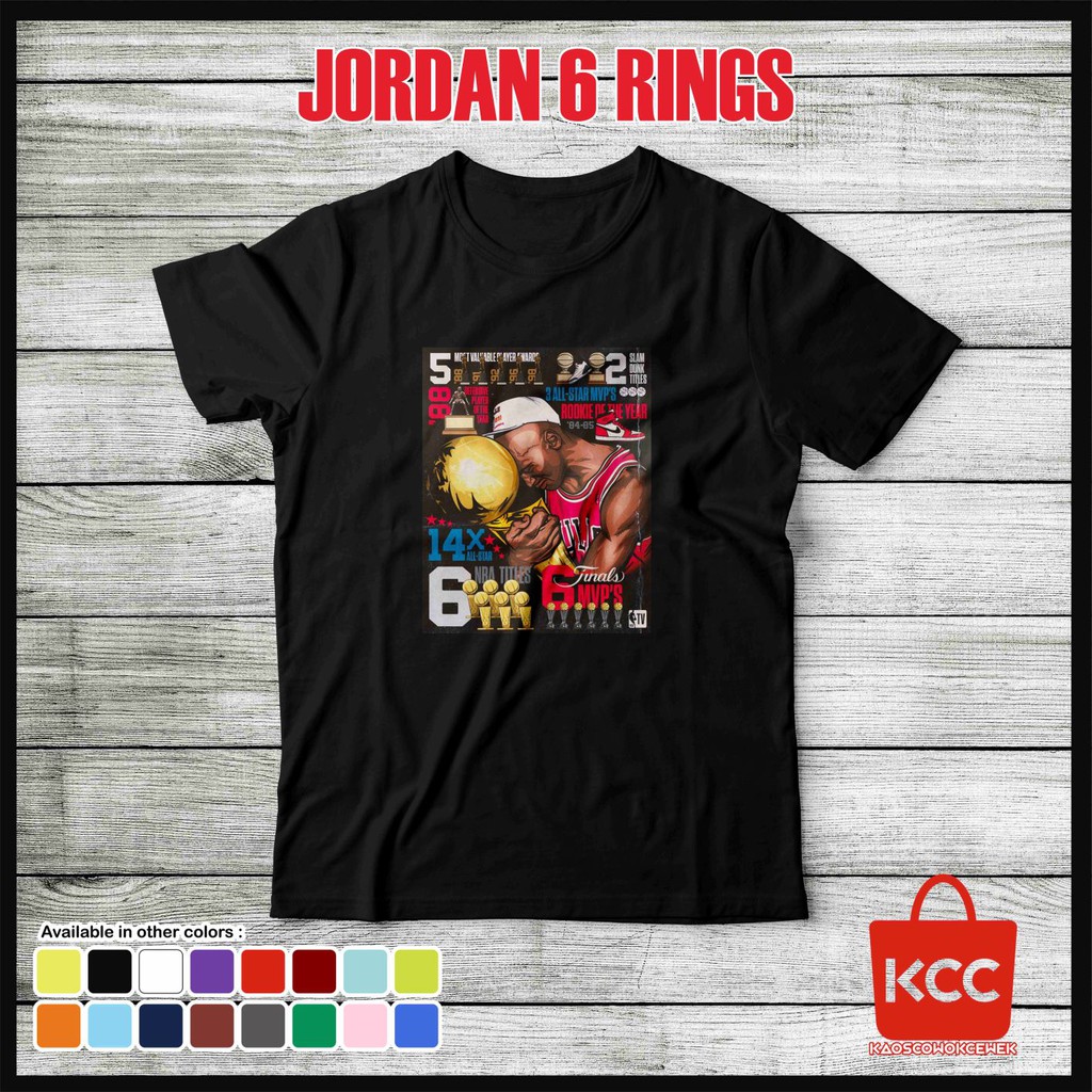 KAOS DISTRO PREMIUM PRIA BASKET JORDAN 6 NBA RINGS
