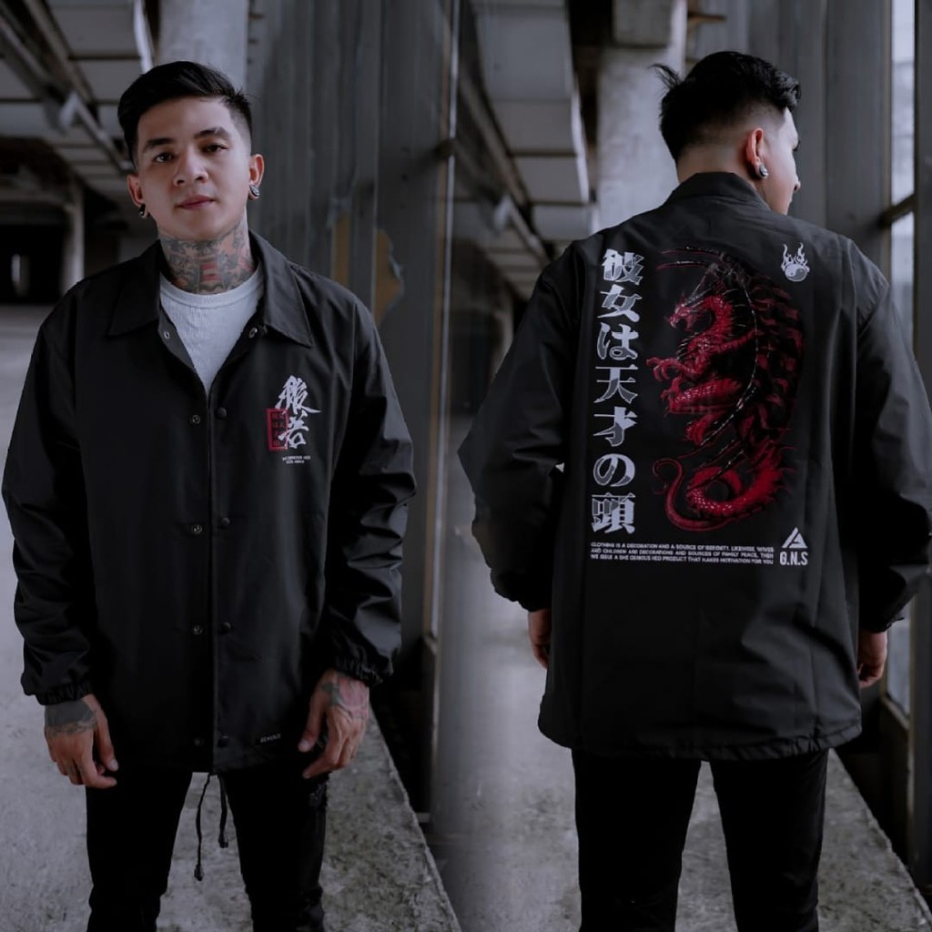 Coach Jacket-Jacket Coach Salvio Hexia-Jaket Murah-Jaket Pria-Jaket Wanita-Jaket Terbaru-G17 dragon Gnus