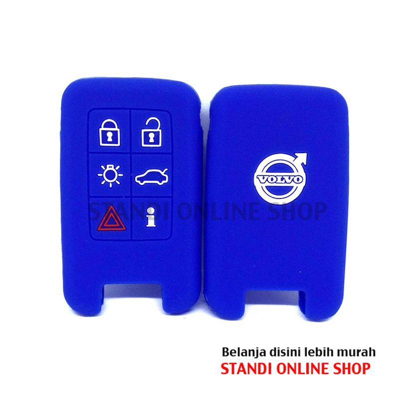 Kondom Kunci Silikon Remote Cover Smartkey Volvo