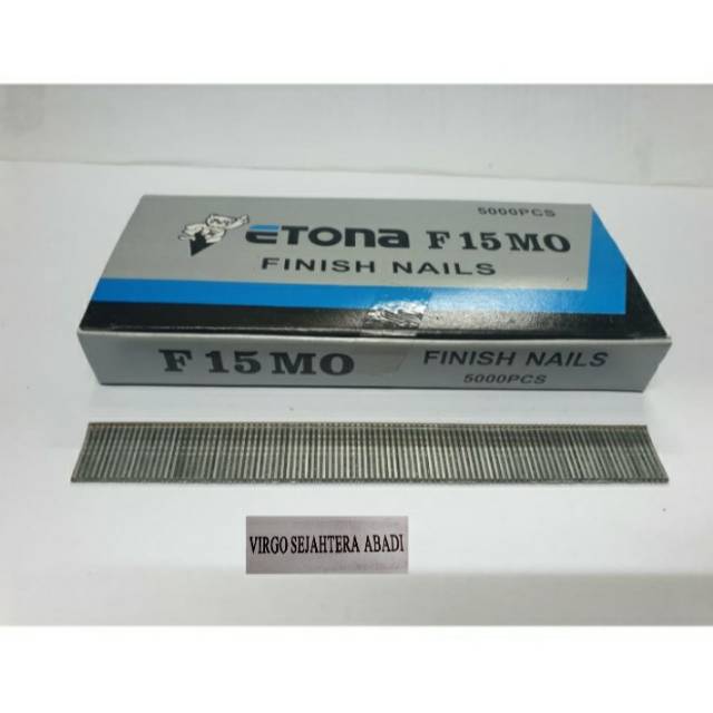 

ISI PAKU TEMBAK STAPLES ETONA F 15 MO PAKU "I" ISI 5000PCS ETONA F15