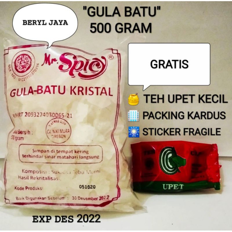 

@500gr Gula batu kristal