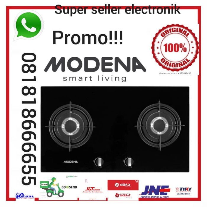 jual MODENA Kompor Gas Hob - BH 0725//BH0725