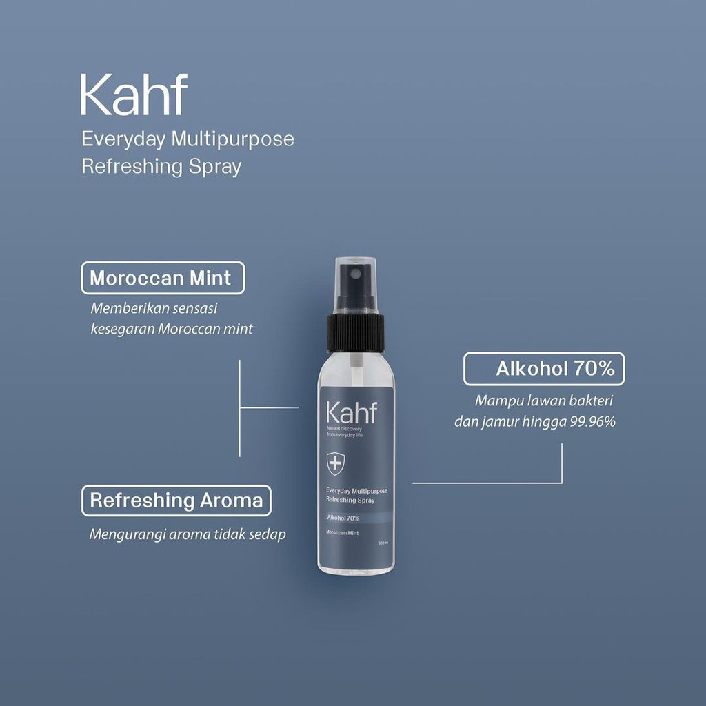 Kahf Everyday Multipurpose Refreshing Spray 100ml