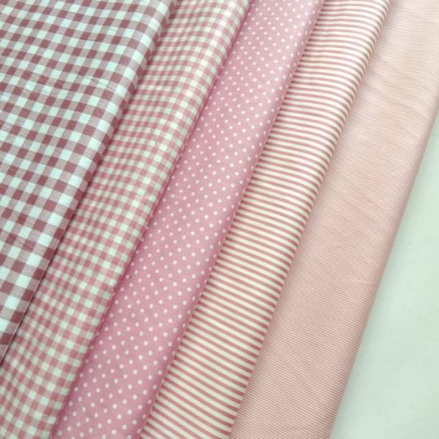 Katun jepang edisi dusty pink design tokai senkoq