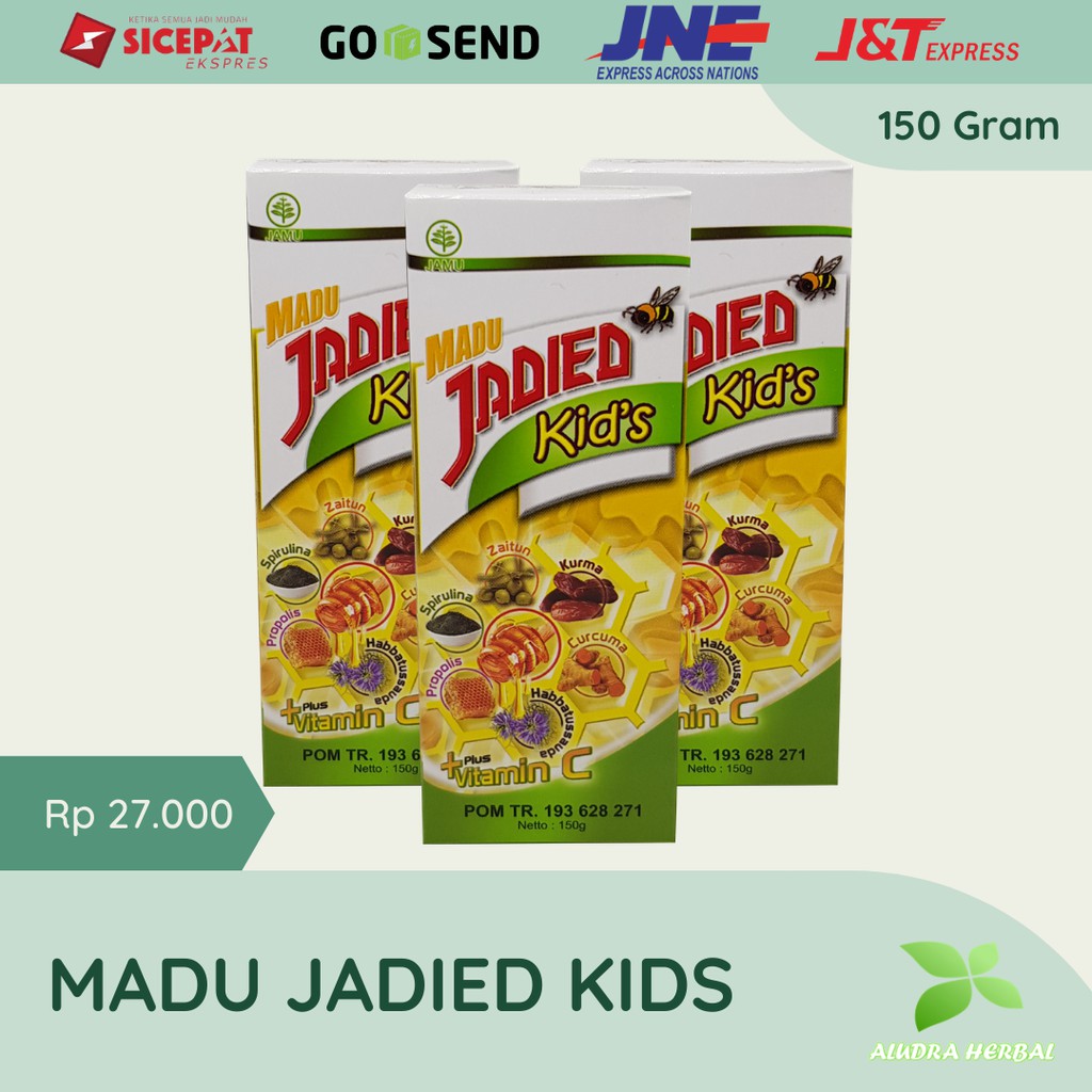 

Madu Jadied Kids Herbal 150Gram Asli Original