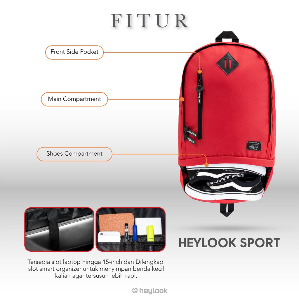 [BISA COD] Tas Olahraga Tas Ransel Sport Tas Hiking Gym Casual Tas Olahraga Tas Sepatu Tas Sepeda