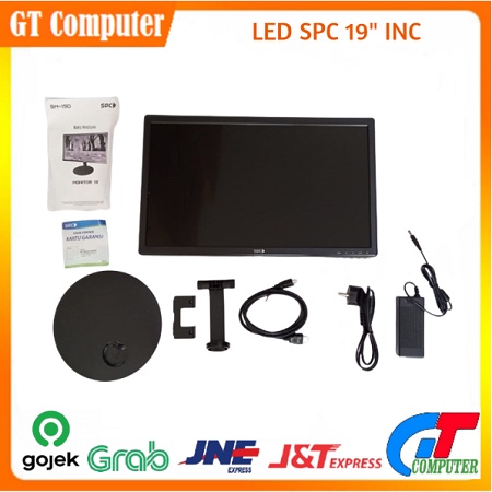 MONITOR LED SPC SM-19HD 19 Inch VGA HDMI Garansi Resmi