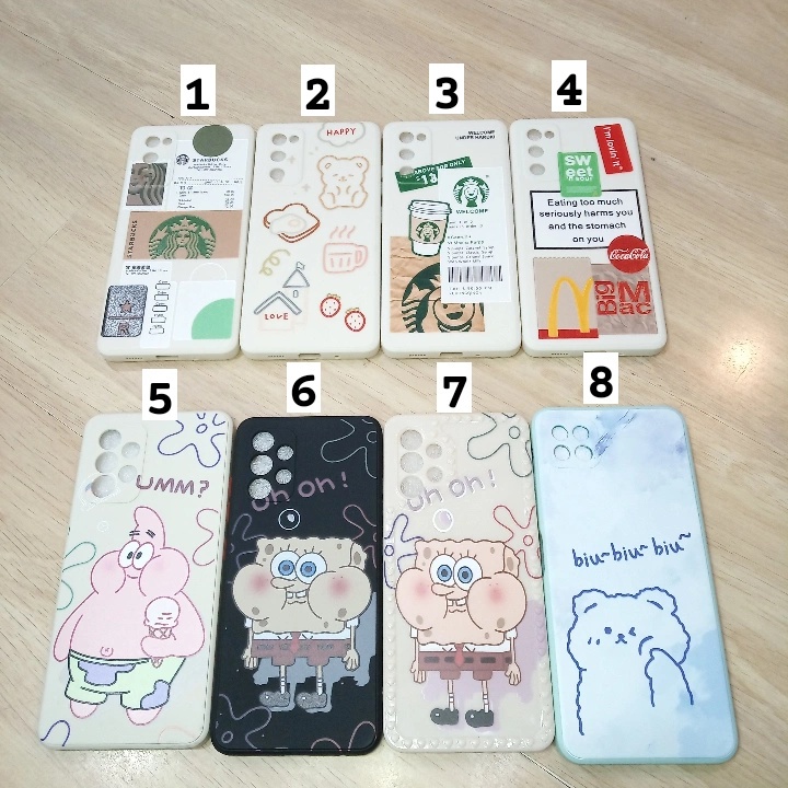 CASE FANCY 2022 sillicon tebal SAMSUNG A22 4G, A22 5G, A32 4G, A32 5G, A51, A52, S20 FE