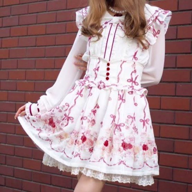 Liz Lisa English Rose Set Kawaii JSK + Inner