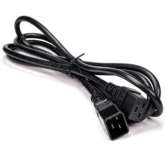 KABEL UPS APC PDU outlet strip ATS  UDP POWER CORD Industrial C19 to C20 8 feet