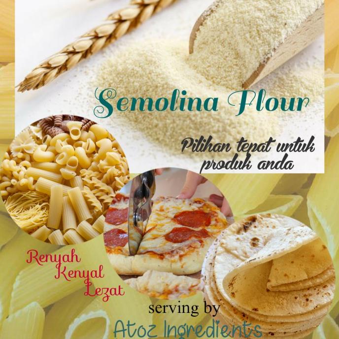 

Semolina Pasta Flour 1kg/ Tepung Semolina 1kg