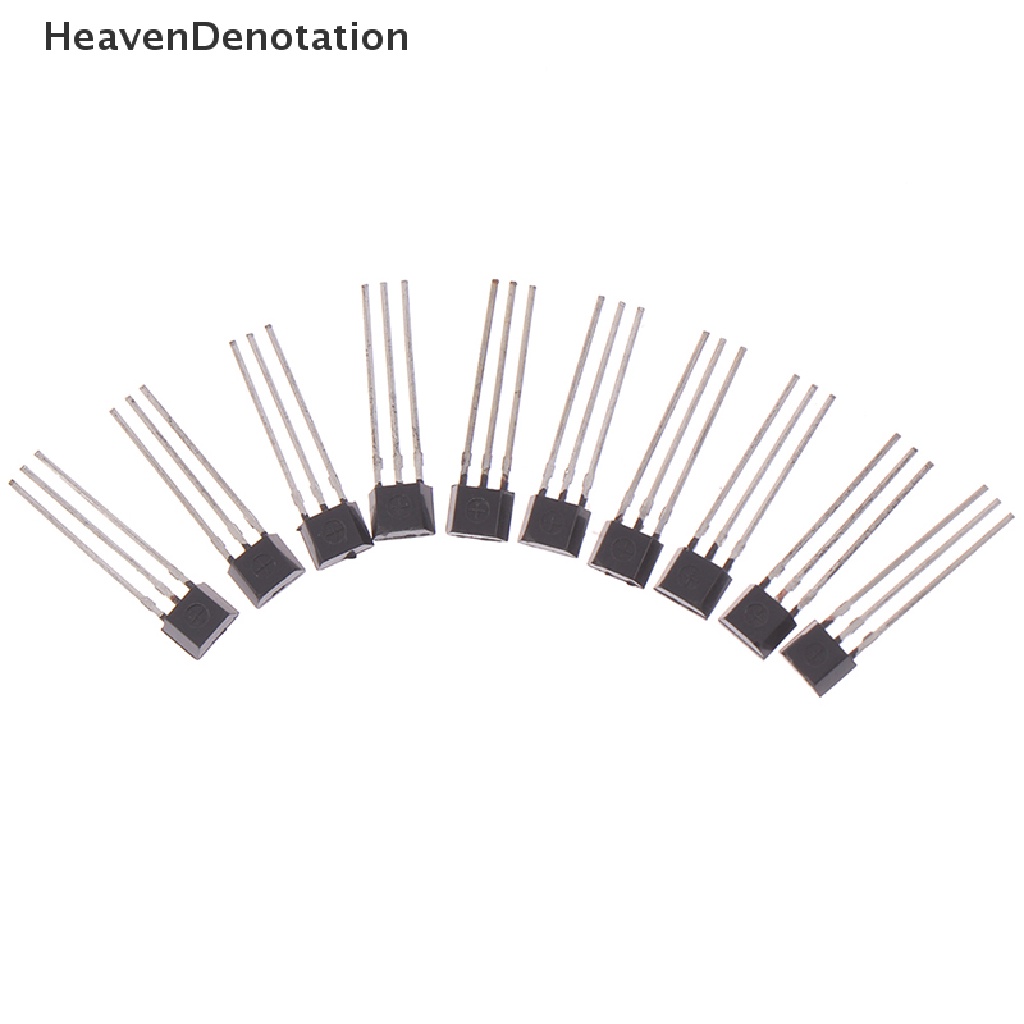 [HeavenDenotation] 10PCS 41F/0H41/SH41/SS41F/S41 Bipolar Hall Element Sensor TO-92UA Printing 41F