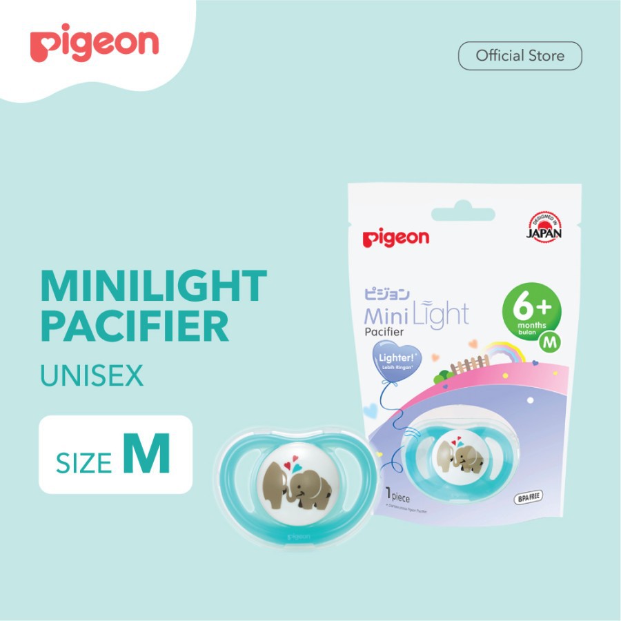 MINILIGHT PACIFIER UNISEX PIGEON / EMPENG / DOT BAYI