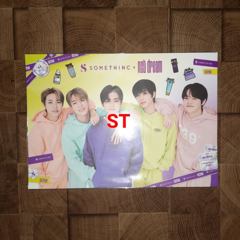 Limited Edition A5 Poster Somethinc x NCT Dream Group Renjun Jeno Jaemin Chenle Jisung Official PC M
