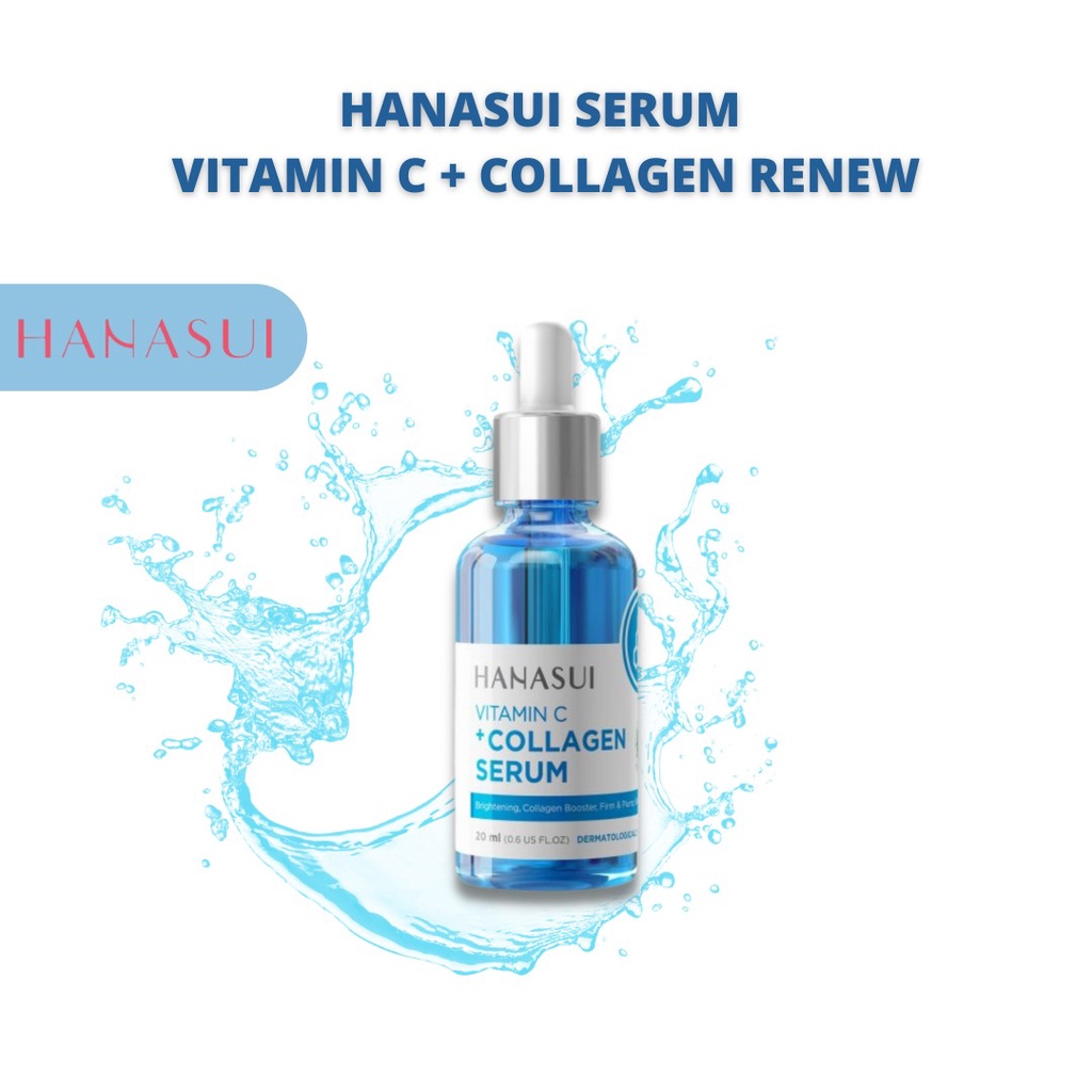 Hanasui Vit C + Collagen Serum Renew 20ml / Hanasui Vitamin C + Collagen Serum