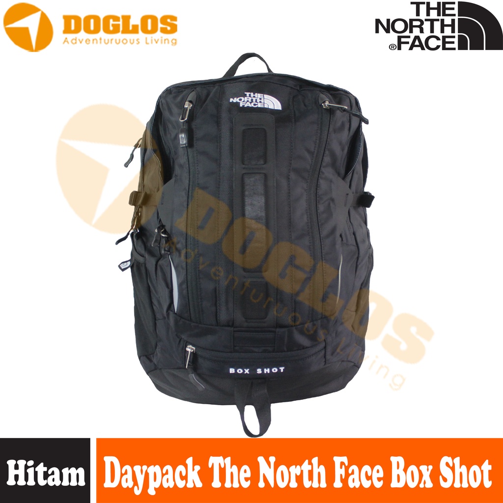 Daypack The North Face Box Shot Tas TNF traveling Outdoor Work Ransel