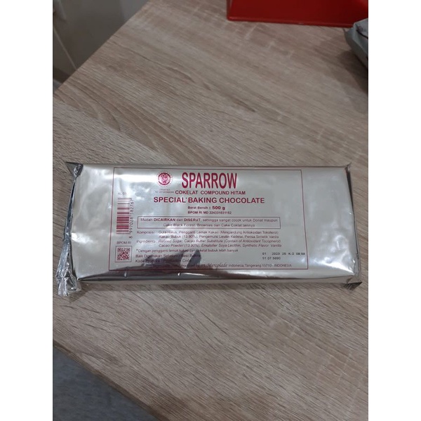 

Sparrow coklat compound hitam 500 gr