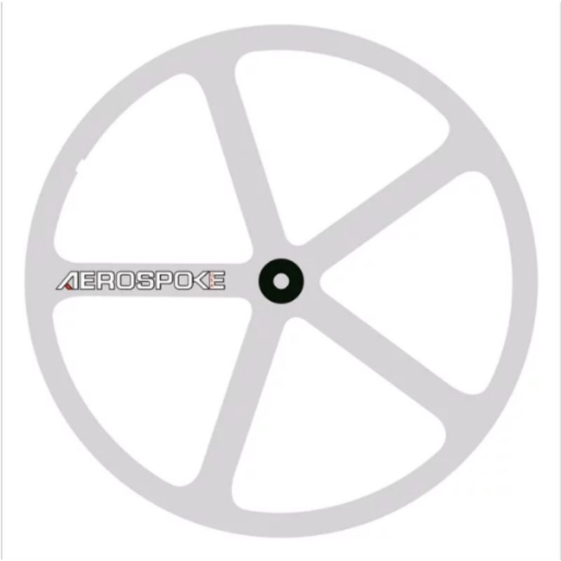 Sticker stiker decal velg rim Fixie Roadbike 700c Aerospoke 5 Spoke