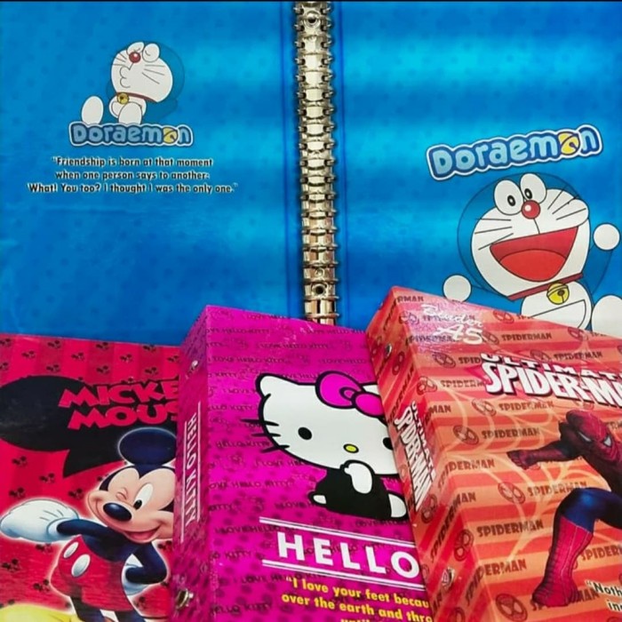

Dijual Binder A5 Hard Cover Gambar Karakter Limited