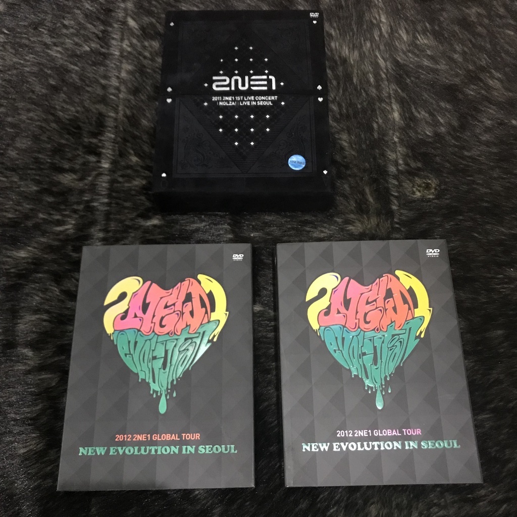 2NE1 Concert DVD Nolza, New Evolution in Seoul (Korea & Japan Version)