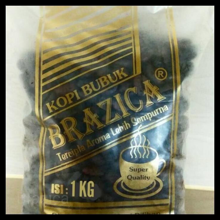 

NR1C KOPI BIJI ROBUSTA LAMPUNG MEREK BRAZICA "GOLD QUALITY" 1 KG - KOPI BIJI 9JCL