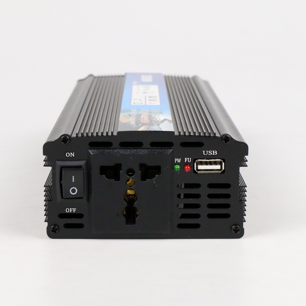 Car Power Inverter DC 12Volts to AC 220V 2000Watt - PI - OMCI02BK Black