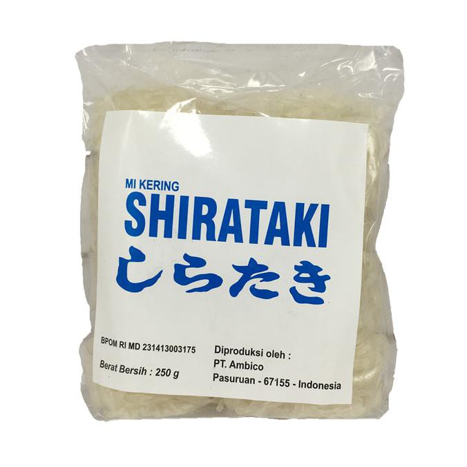 

ENAK Dry Shirataki - Mie Kering Shirataki 250 Gr BANYAK RASA