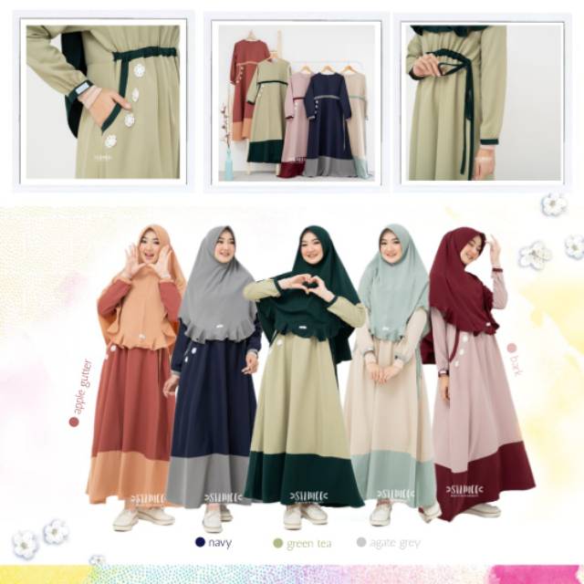 NURAY DRESS SILMEE , DRESS SILMEE , GAMIS SILMEE , GAMIS POLOS , DRESS POLOS , GAMIS KOMBINASI