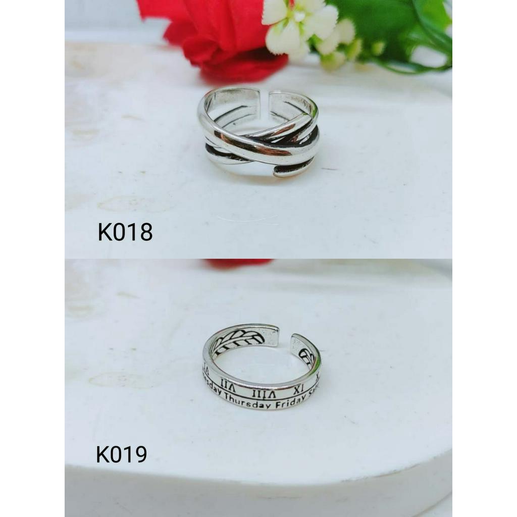 Cincin Titanium Perhiasan Fashion Y018 Y019