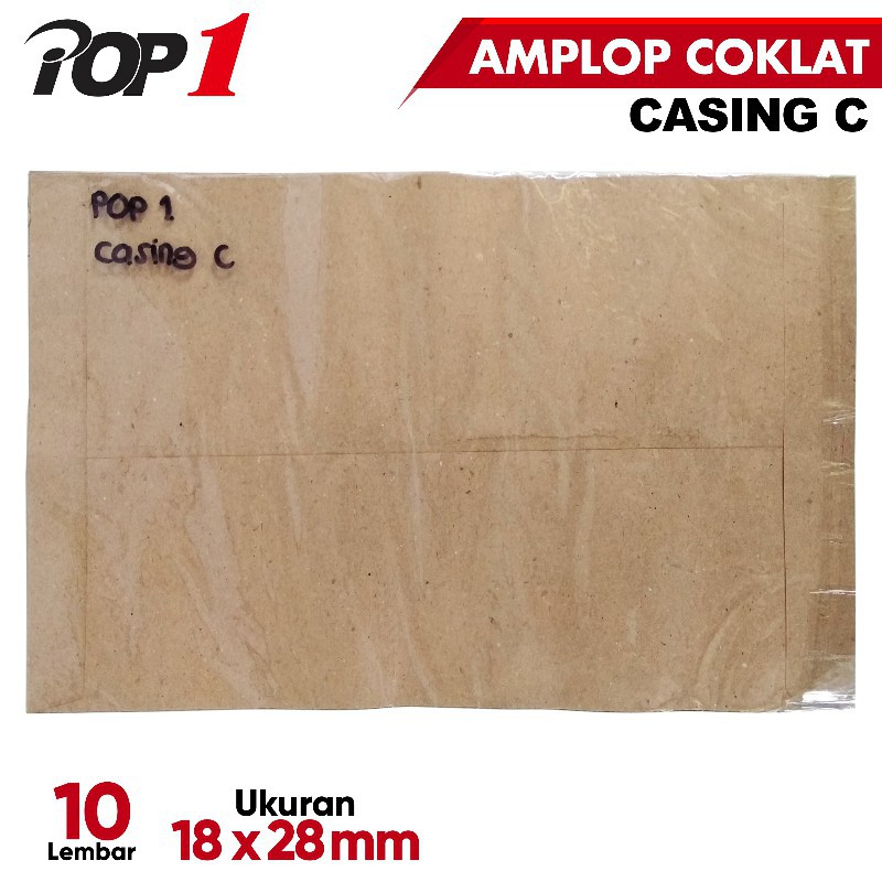 

[PAK] AMPLOP SURAT COKLAT POP1 CASING C / UKURAN A5*