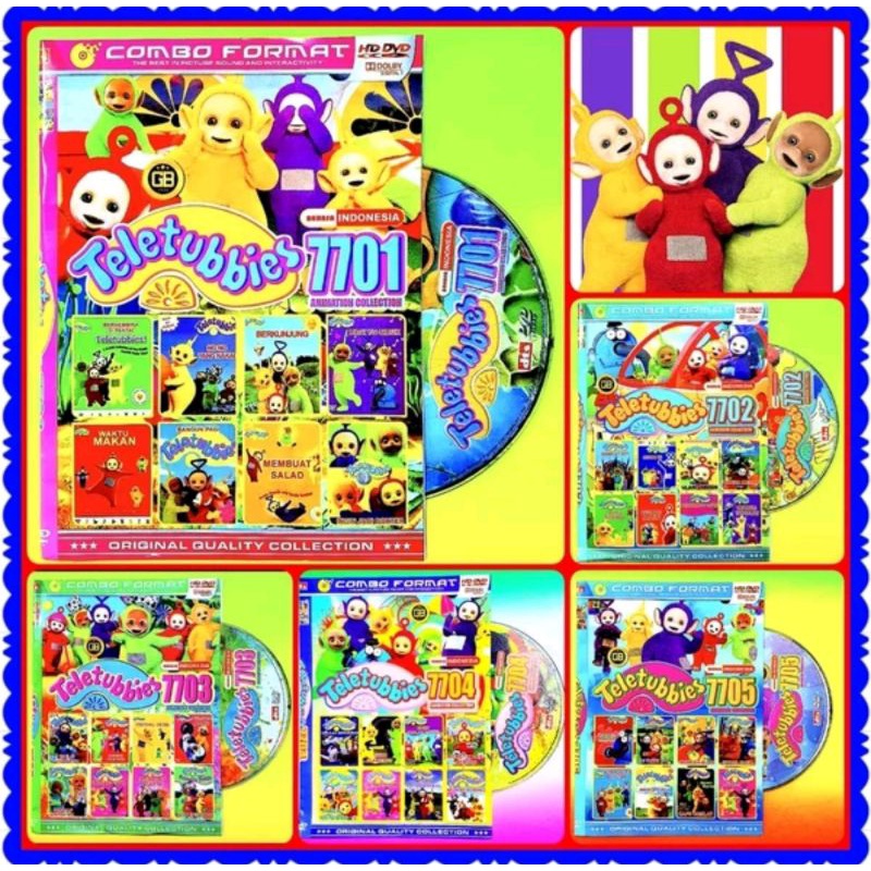 BEST QUALITY Promo Kaset Dvd Film Kartun Anak Anak Koleksi Teletubbies TERLARIS DTS ENTERTAINMENT
