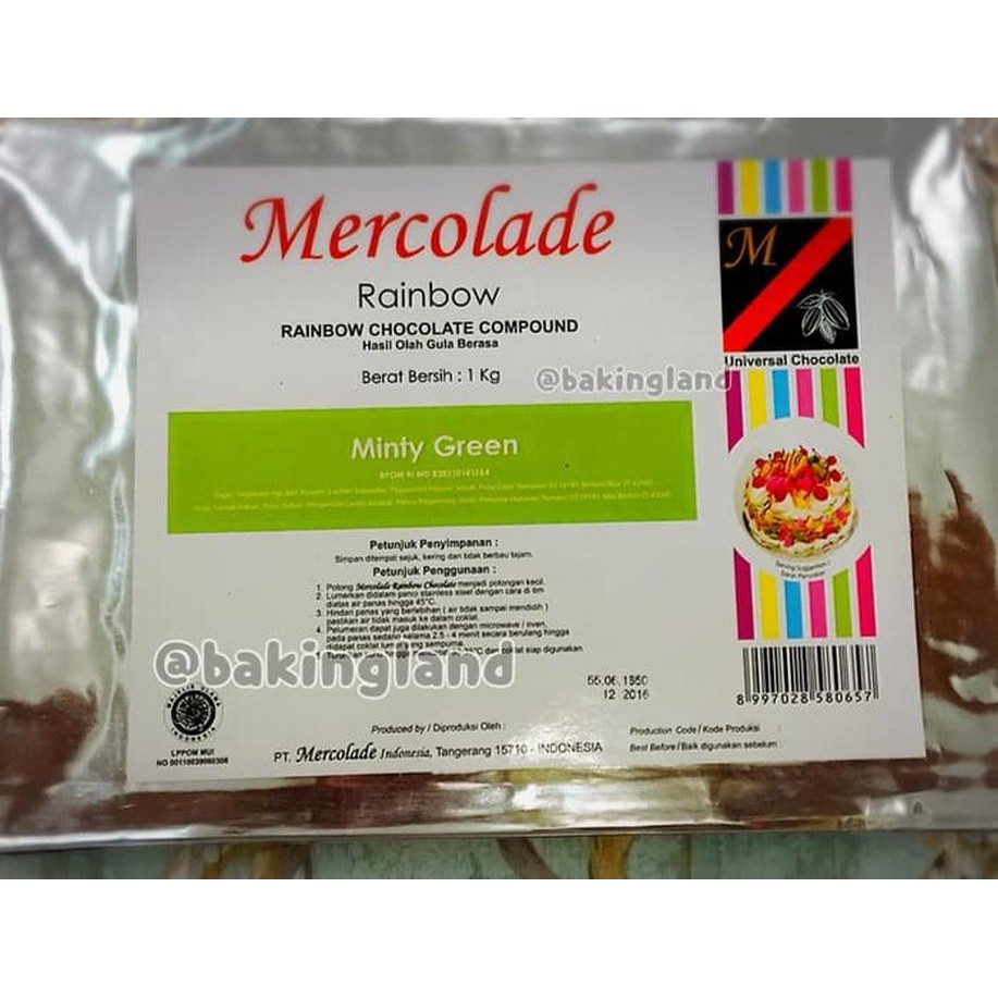 

SUPER SALE Mercolade coklat minty green NEW