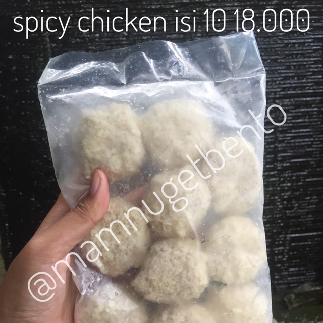

Spicy ayam / naget ayam