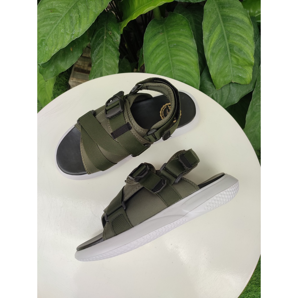 sandal kasual pria wanita volkerfootwear nuft mock up army