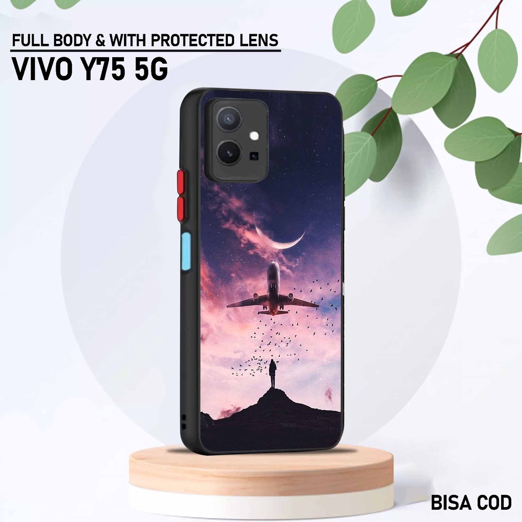 Case Vivo Y75 5G - Hardcase Vivo Y75 5G - Softcase Vivo Y75 5G - Cassing Elegant Vivo Y75 5G - Kesin