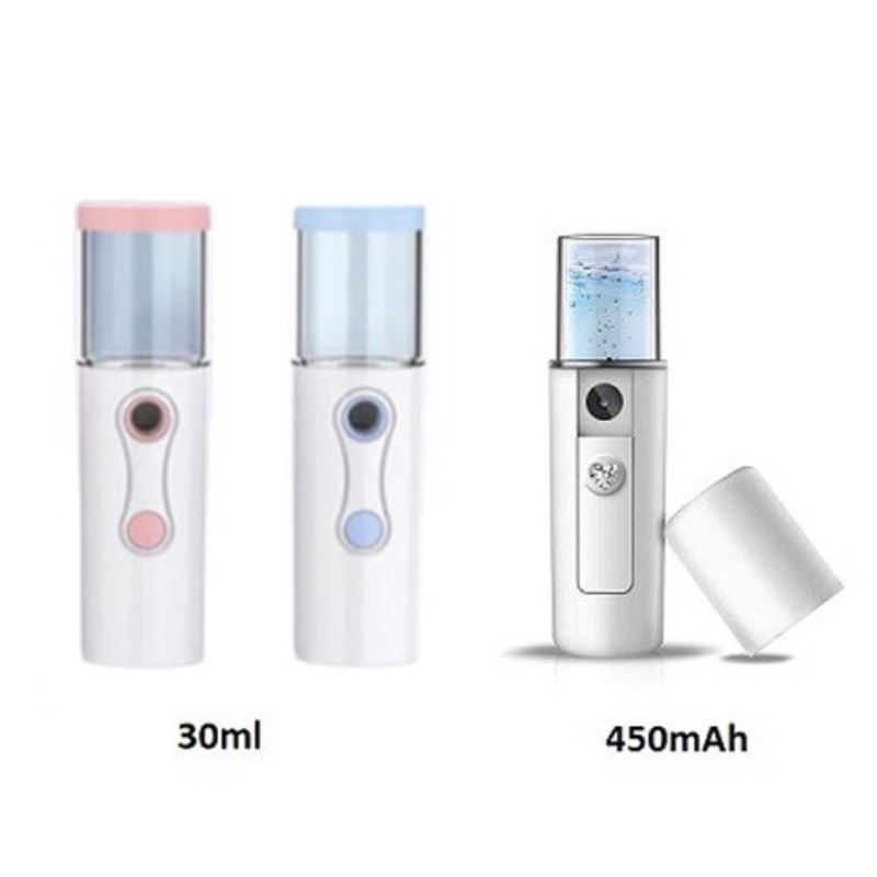 Nano spray perawatan wajah mini usb - 30ml spray pelembap