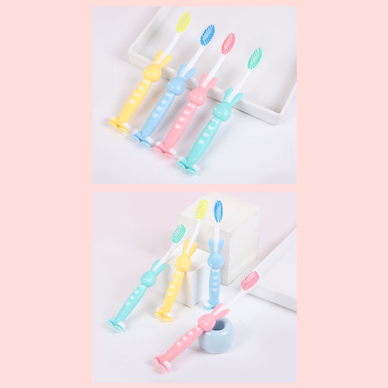 4 Pcs Sikat Gigi Anak Lucu Multiwarna Laki-Laki &amp; Perempuan/sikat Gigi Kids Brush Lembut - PD