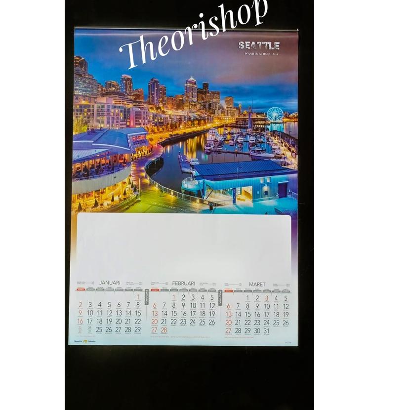 

Promo - Kalender TRIWULAN/Kalender Dinding Tahun 2022 pemandangan RR .,