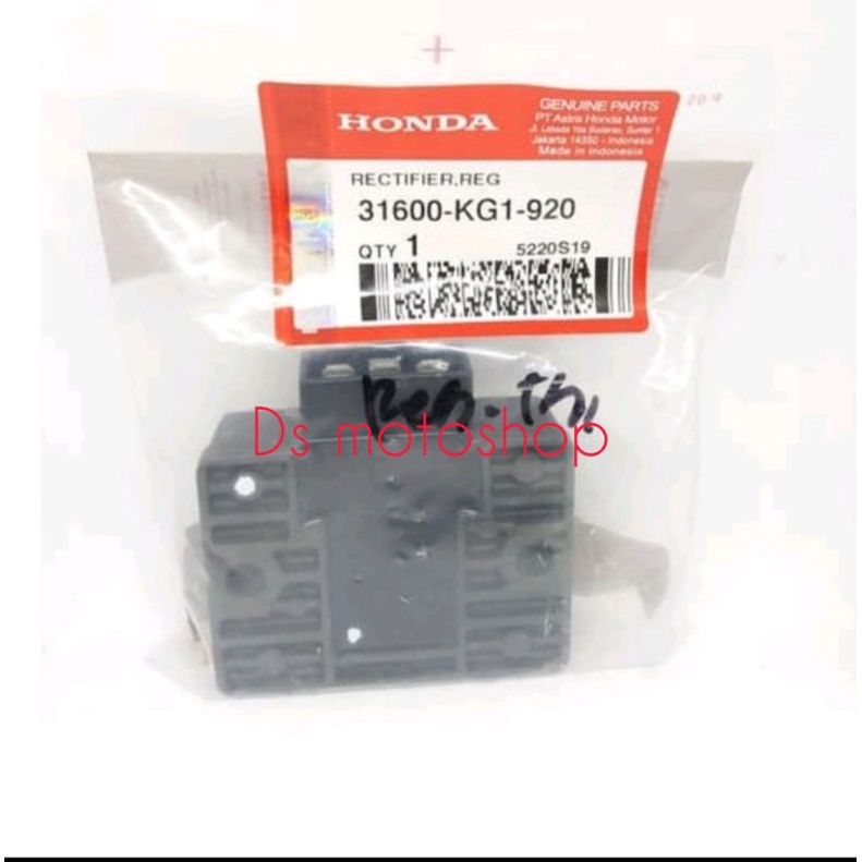 REGULATOR/KIPROK TIGER,MEGAPRO 31600-KG1-920/AHM ORI