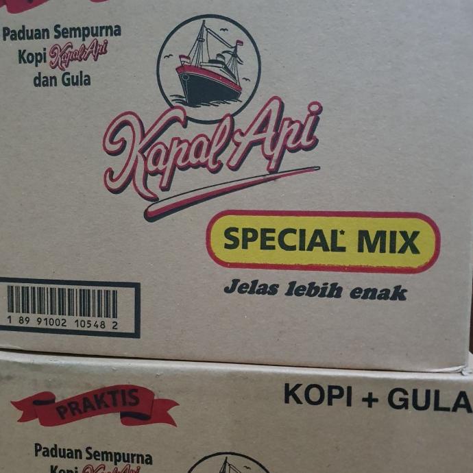 

kopi kapal api mix 1 dus 120 sachet