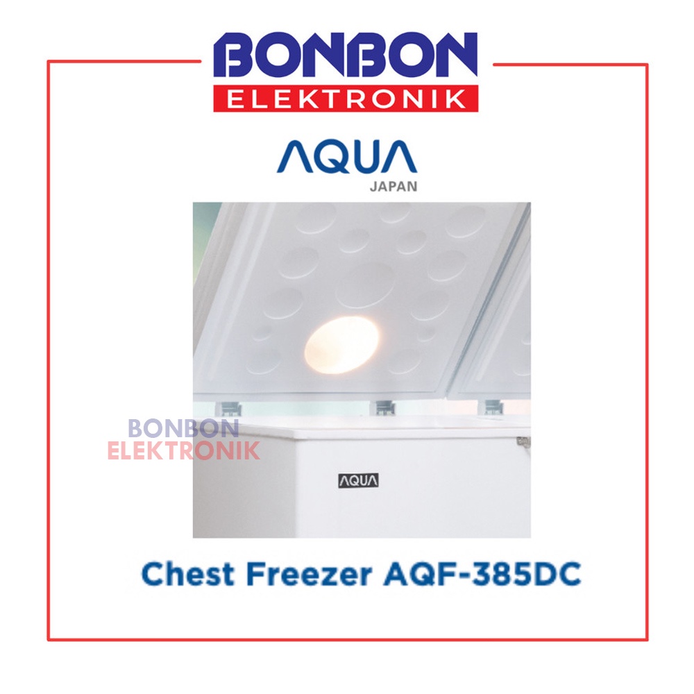 AQUA Chest Freezer 365L AQF-385DC / AQF 385 DC Dual Chamber