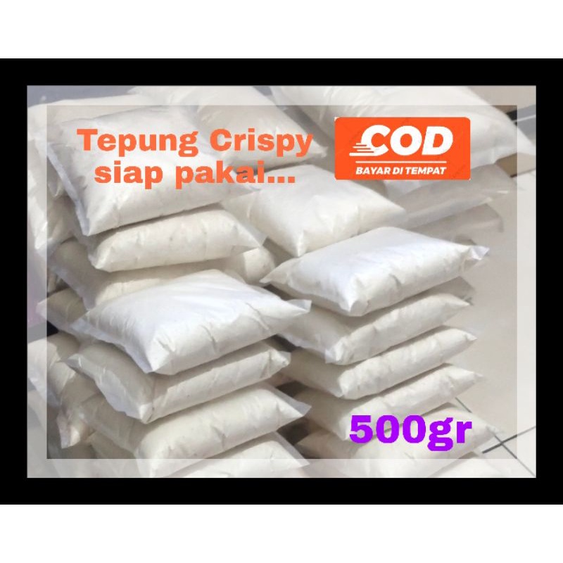 

Tepung bumbu fried chicken Siap pakai 500gr.