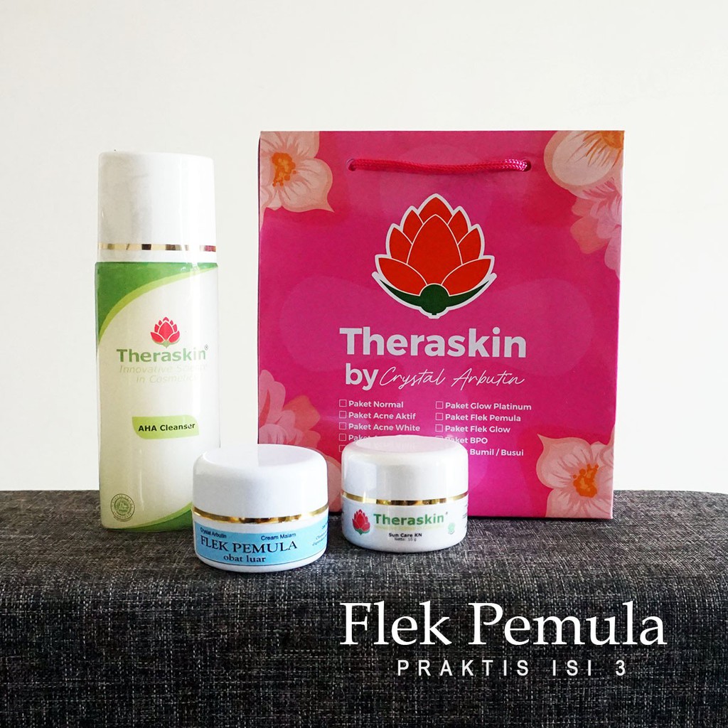 Flek Pemula Theraskin Paket Praktis Shopee Indonesia